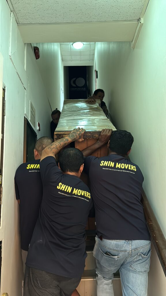 shin movers commercial move antique musical box